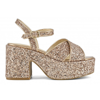 Plataforma Glitter Oro